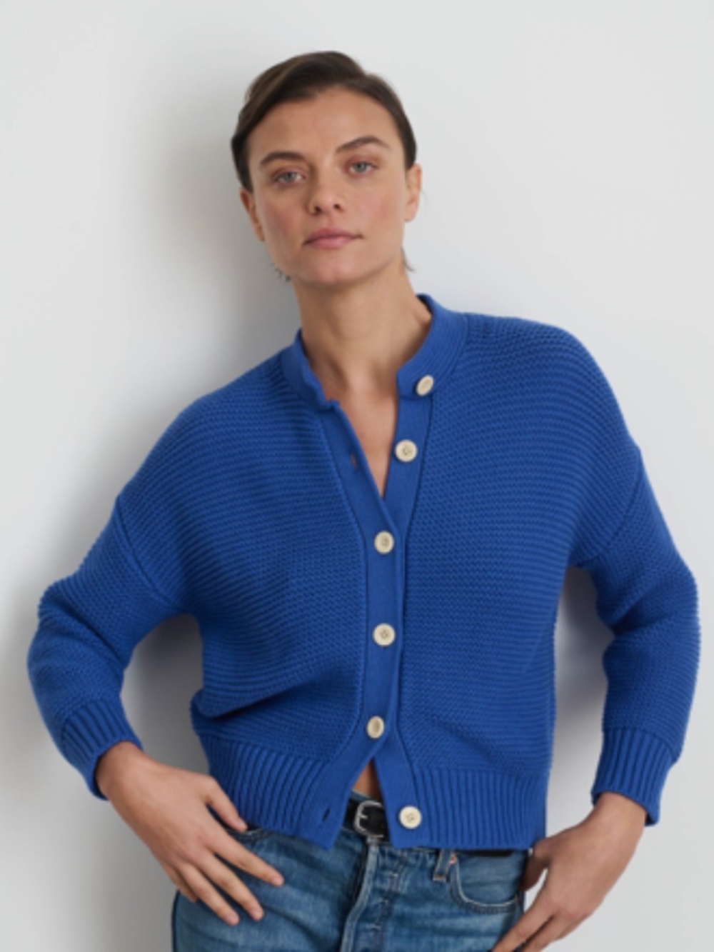 Alex Mill Nicco Cardigan - Cosmic Blue - Medium